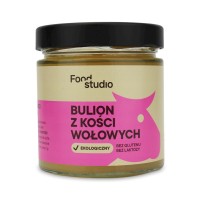 Bulion z Kości Wołowych Bezglutenowy BIO 350 ml Food Studio