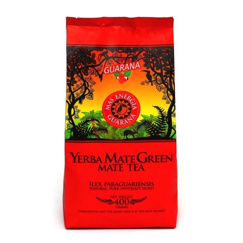 Yerba Mate Green Mas Energia Guarana 400 g Organic Mate Green