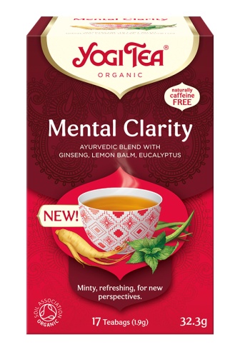 Herbatka Ajurwedyjska Jasność Umysłu BIO (17 x 1,9 g) 32,3 g Yogi Tea