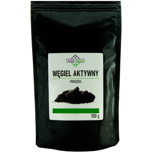 Węgiel Aktywny Proszek 100 g Soul Farm