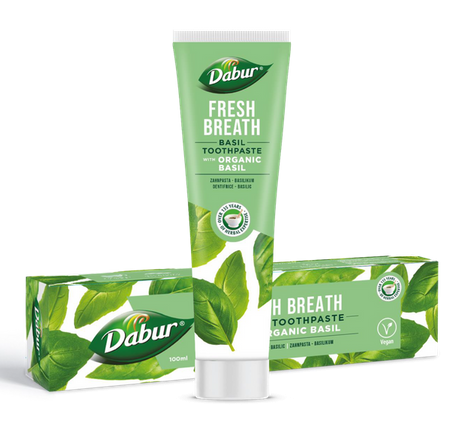 Pasta do Zębów Świeży Oddech z Bazylią 100 ml Dabur