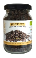 Pieprz Czarny Ziarnisty Bezglutenowy BIO 100 g Pięć Przemian