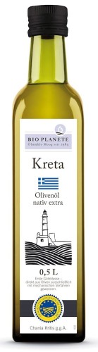 Oliwa z Oliwek Extra Virgin Kreta BIO 500 ml Bio Planete