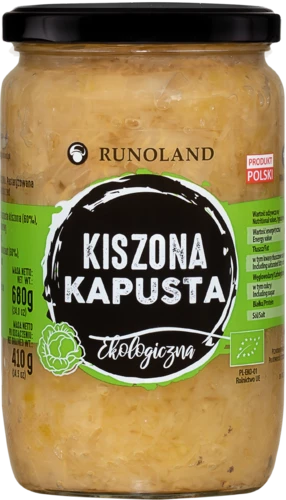 Kapusta Kiszona BIO 680 g Runoland