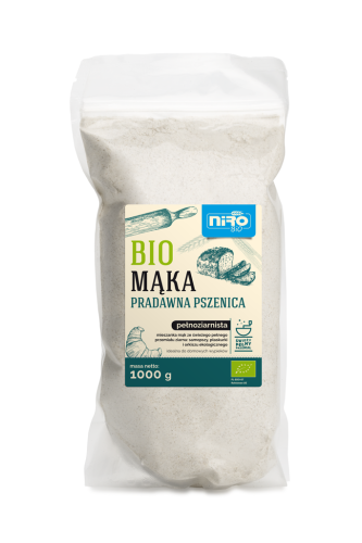 Mąka Pradawna Pszenica BIO 1 kg Niro