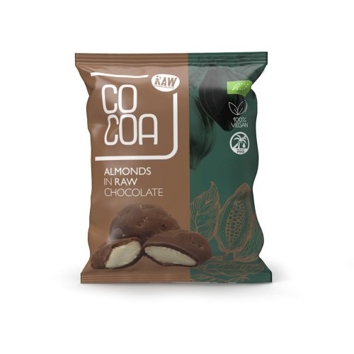 Migdały w Surowej Czekoladzie BIO 70 g Cocoa