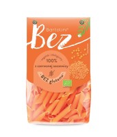 Makaron Proteinowy z Soczewicy Czerwonej Penne Bezglutenowy BIO 250 g Bartolini