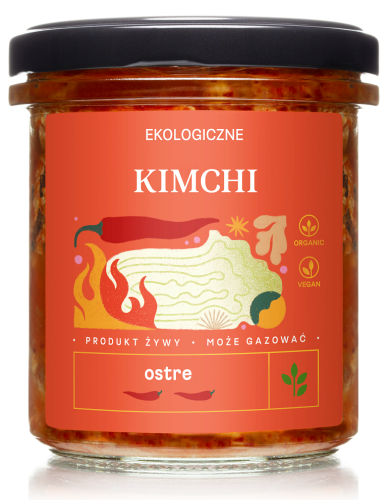 Kimchi Ostre BIO 300 g Delikatna