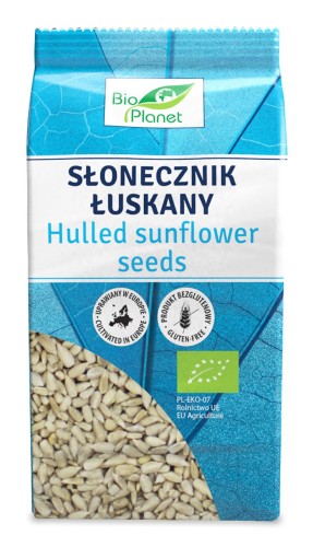 Słonecznik Łuskany, Bezglutenowy BIO 350 g Bio Planet