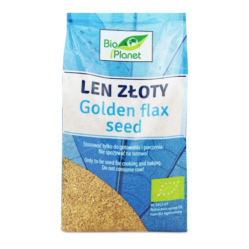 Len Złoty (Siemię Lniane Złote) BIO 400 g Bio Planet
