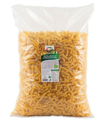Makaron Pszenny Fusilli BIO 5 kg Horeca