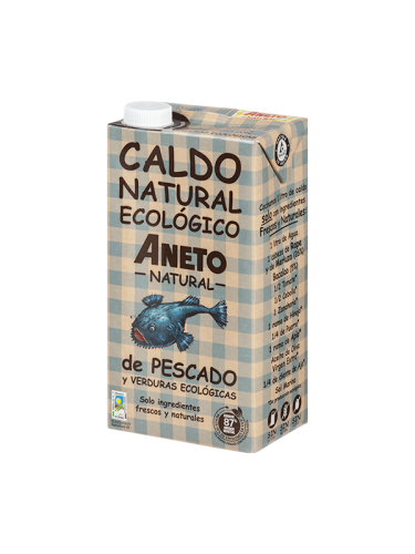 Bulion Rybny z BIO Warzywami w Płynie Bezglutenowy 1 L Aneto Natural