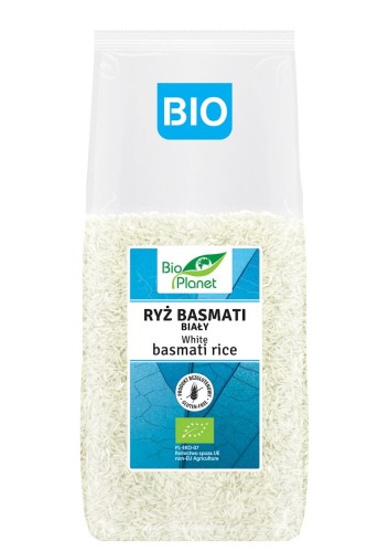 Ryż Basmati Biały Bezglutenowy BIO 1 kg Bio Planet