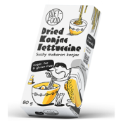 Makaron Suchy Konjac Fettuccine Bezglutenowy 80 g Diet Food