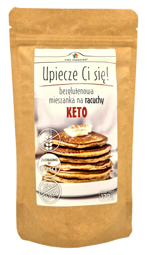 Mieszanka do Wypieku Racuchów Bezglutenowa KETO 170 g Pięć Przemian
