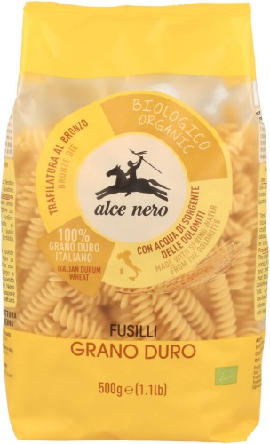 Makaron Fusilli Semolina BIO 500 g Alce Nero