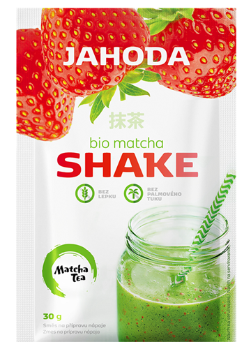 Shake z Matchą i Truskawkami Bezglutenowy BIO 30 g Amylon
