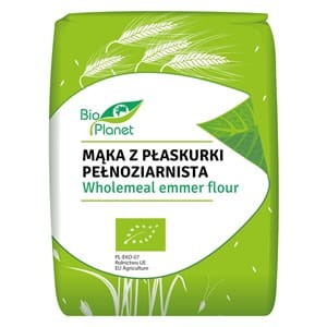 Mąka z Płaskurki Pełnoziarnista BIO 1 kg Bio Planet