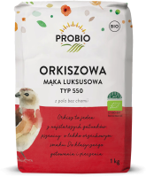 Mąka Orkiszowa Luksusowa Typ 550 BIO 1 kg Probio
