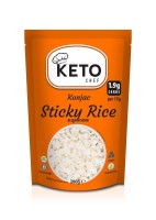 Ryż Kleisty Konjac do Sushi Bezglutenowy 200 g Keto Chef