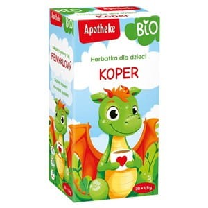 Herbatka dla dzieci Koper BIO 20x1,5g Apotheke
