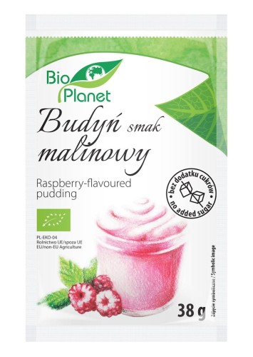 Budyń o Smaku Malinowym BIO 38 g Bio Planet