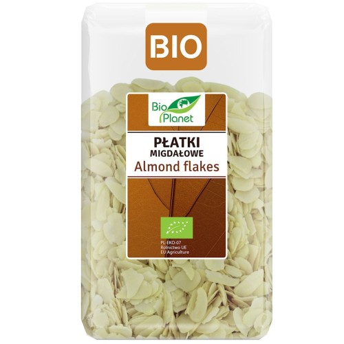 Płatki Migdałowe BIO 600 g Bio Planet
