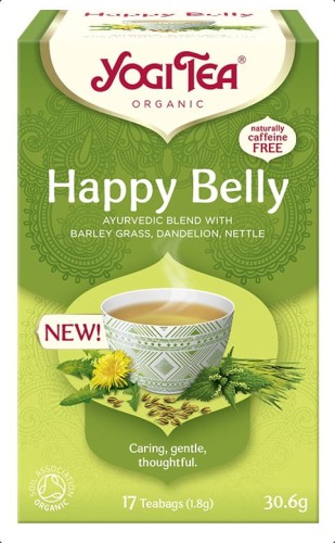 Herbatka Lekki Brzuch (Happy Belly) BIO (17 x 1,8 g) 30,6 g  Yogi Tea