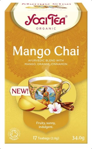 Herbatka Mango Chai BIO (17 x 2 g) 34 g  Yogi Tea