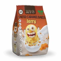 Kulki Zbożowe o Smaku Karmelowym Bezglutenowe 375 g Jerry Gluten Out
