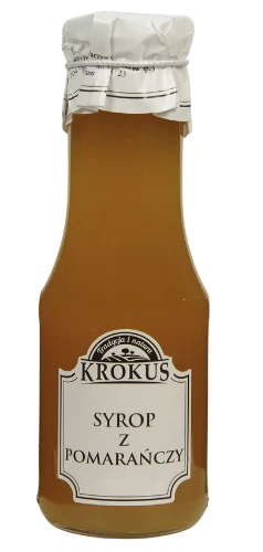 Syrop Pomarańczowy Bezglutenowy 355 g (280 ml) Krokus