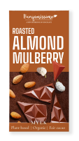 Czekolada Migdały - Morwa Bezglutenowa BIO 60 g Benjamissimo