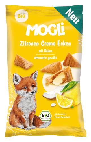 Rożki z Kremem Kokosowo - Cytrynowym Bezglutenowe BIO 30 g Mogli