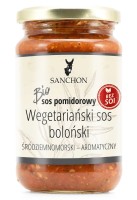Sos Wegański Bolognese Bezglutenowy BIO 330 ml Sanchon