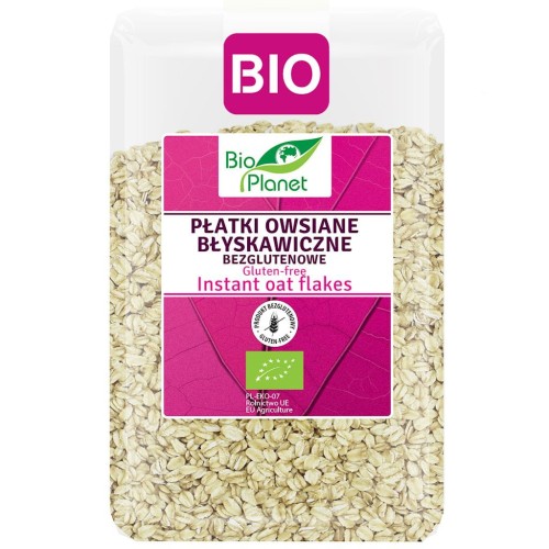 Płatki Owsiane Błyskawiczne Bezglutenowe BIO 1 kg Bio Planet