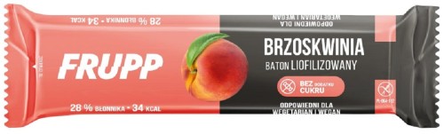 Baton Liofilizowany Brzoskwiniowy Bezglutenowy 10 g Celiko (Frupp)