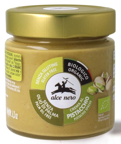 Krem Pistacjowy Bezglutenowy BIO 180 g Alce Nero