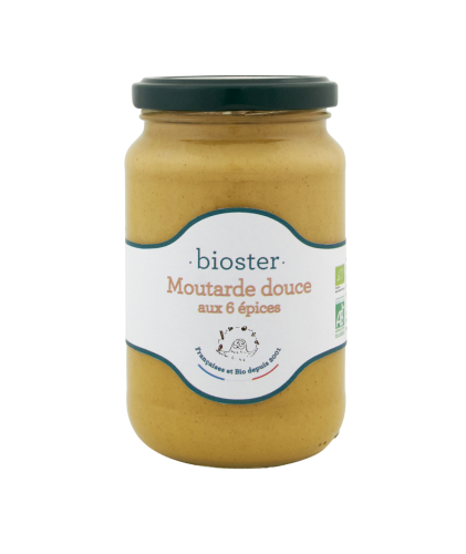 Musztarda z 6 Przyprawami BIO 350 g Bioster