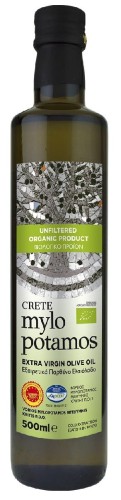 Oliwa z Oliwek Extra Virgin Niefiltrowana PDO Kreta BIO 500 ml Mylopotamos