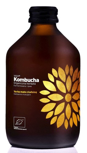 Kombucha z Yerba Mate Bezglutenowa BIO 330 ml Vigo