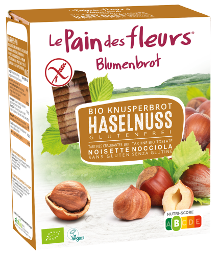 Pieczywo Chrupkie Orzechowe Bezglutenowe BIO 150 g Le Pain Des Fleurs