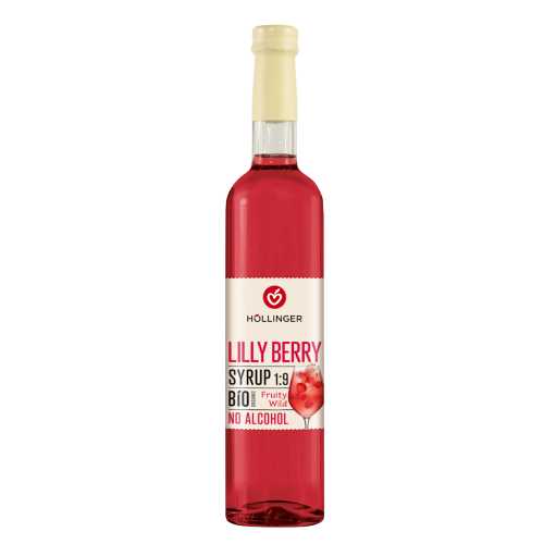 Syrop do Drinków i Koktajli Lilly Berry BIO 500 ml Hollinger