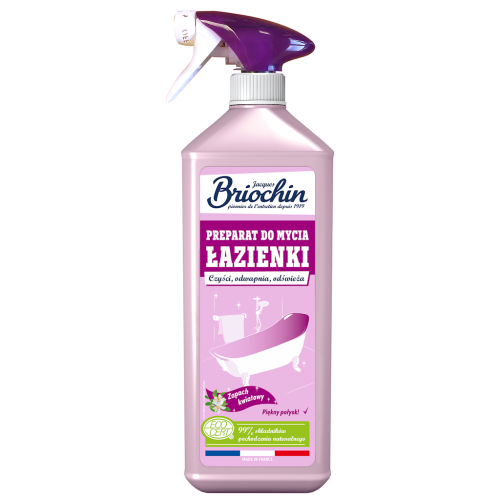 Płyn Do Czyszczenia Łazienki Kwiatowy w Sprayu ECO 750 ml Briochin