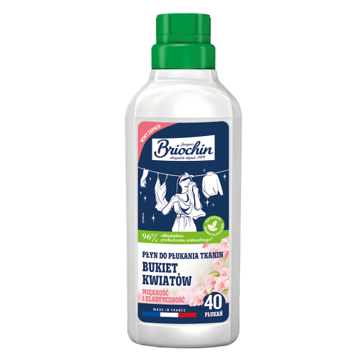 Płyn Do Zmiękczania Tkanin Kwiatowy 750 ml (40 Prań) Briochin