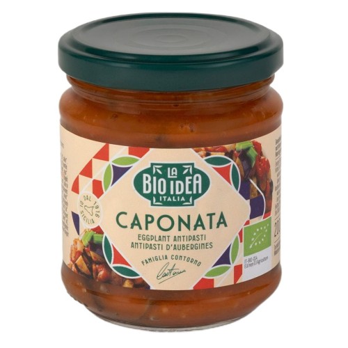 Caponata z Bakłażana BIO 200 g La Bio Idea