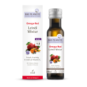 Omega Red Mieszanka z Olejem Lnianym Rokitnik Mango Acerola Truskawka BIO 100 ml Bio Planete