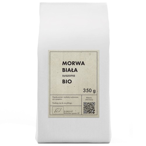 Morwa Biała Suszona BIO 350 g The Planet