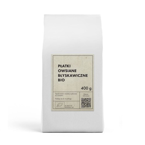 Płatki Owsiane Błyskawiczne BIO 400 g The Planet