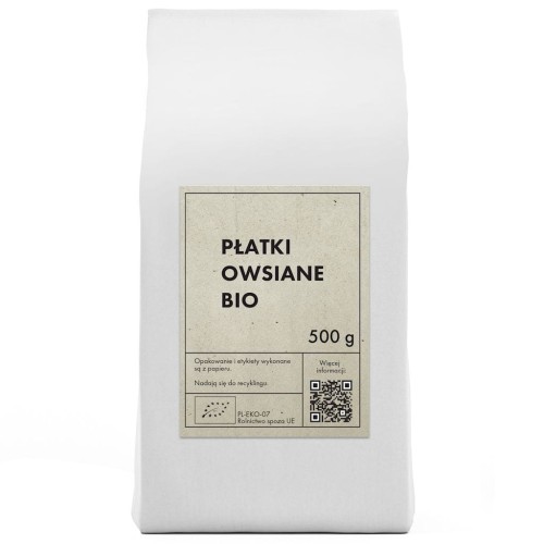 Płatki Owsiane BIO 500g The Planet