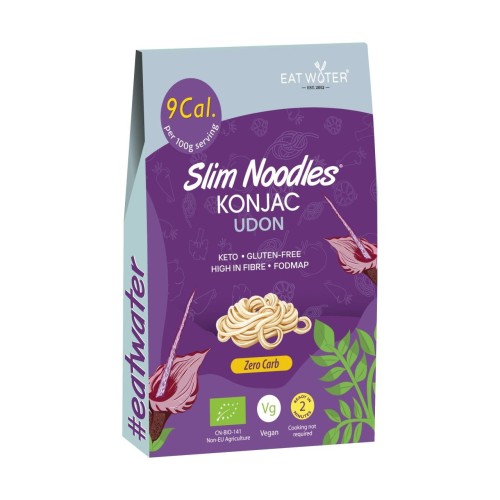 Makaron Konjac Udon Bezglutenowy BIO 270g (200g) Slim (Eat Water)